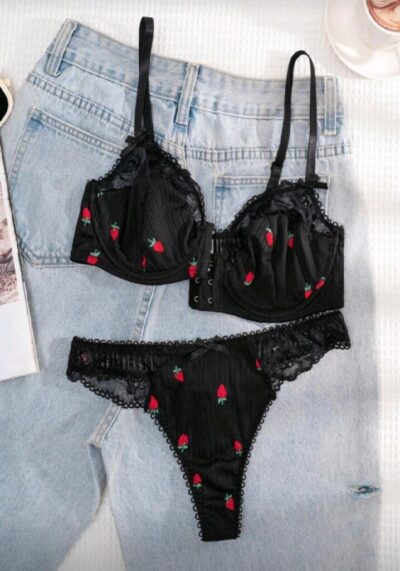 intimo due pezzi vari colori taglia unica